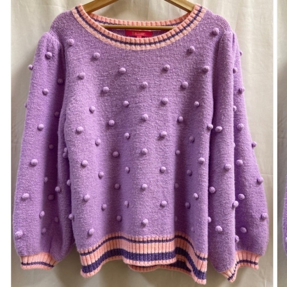 Lilly Pulitzer Dorianna Sweater in Purple Iris - Picture 2 of 3